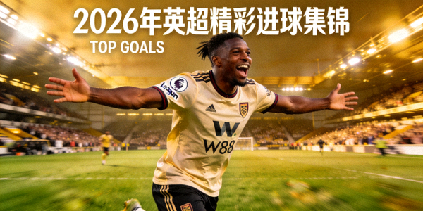 2026年英超精彩进球集锦视频封面 - 球员庆祝进球瞬间